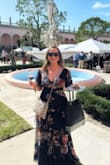Obsessed with this dress. I wore this dress to an outdoor food and wine festival event, and every time I turned around, someone was complimenting the dress. It's fitted at the waist and flowy, and I felt super feminine in it. I'm thinking about getting it in some of the other colors, as I love the fit and quality of the dress. - Valerie J.