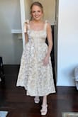 I wore this for my bridal shower and loved it!! I got so many compliments and will definitely be wearing again (: - Sydney M.