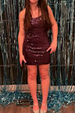 The dress was perfect for the occasion, and the fit was spot on! The size ordered is small, and very comfortable to wear. - Lilli M.