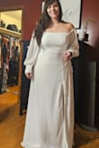 I ordered several dresses for my wedding shower. This one was hands down my favorite. It was so flattering and comfortable! Perfect length too! - Alexis D.