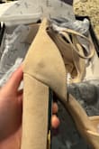 I genuinely normally wouldn't care if there is a small mark or stain on a shoe, I understand things happen. But these shoes were going to be for my wedding. This was my second pair that I received of this shoe that had a stain on it. - Taryn V.