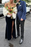 I recently wore this stole for a winter outdoor wedding. The added warmth it provided was perfect for the chilly weather. I was impressed by the fast shipping, ensuring I had it in time for the event. The product not only served its practical purpose but also looked fantastic in pictures, adding a touch of elegance to the entire celebration. - Brandy W.