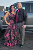 This dress was absolutely stunning and I received so many compliments. It's fits true to size and is very comfortable. - Shannon K.