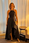 Wore this for an awards dinner for my husband's company in downtown Chicago. It was one of the best dresses I have worn - comfortable, easy to dance in, and it received SO many compliments! Pockets are a great touch too! Highly recommend - Whitney S.