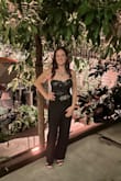 I bought this for my 40th bday. I wanted something to feel good in and this was the vibe I wanted. I did add a jeweled belt to make it pop. I also had to hem the pants because I'm short. - Heather W.