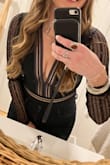 Great top, just be careful because the sleeves will snag on the upper bodice part - but it's super cute! - HILARY O.