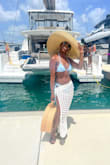 I not only have this in both black and white, but I ordered a second white one after my first one went missing (suspiciously looks at my sister ). Perfect swimsuit cover-up! - Aneka S.
