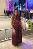 This was beautiful!! The sizing was off- had to pay to get a chunk cut off, and the small wouldn't quite fit my chest. However, it really looked beautiful and elegant on!!! The color was stunning too. This is my first time buying from Lulus. Would def shop here again. - Anupama A.