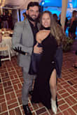 I absolutely love this dress. I fluctuate between an extra small and small. This dress hugged every curve. Thick, yet giving, material. If you're a C cup, I'd advise boob tape for one side. I had side boob peeking out while dancing. - Lisa B.