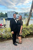 I wore this to a wedding and received many compliments! I could've sized down to a large (I'm in between sizes), but the XL still fit nicely. - Samantha T.