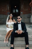 Perfect dress for my elopement, loved the bow! - Vanessa M.