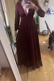 Beautiful dress but runs big! I typically wear a size medium. After reading reviews, I sized down to a small and then ordered an extra small for a tighter fit in the chest area. - Andrea W.
