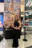 This dress is so flattering! I love the material, it will never wrinkle! - Molly R.