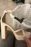 Shoes are for narrow feet and mine are wide. Also, the heels are higher than what I wanted. - Brooke C.