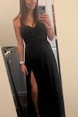 I absolutely loved this dress! It was very flattering and received a lot of compliments! It was a tad long, but with heels it was manageable. - Nicole A.