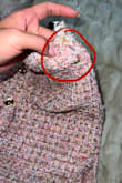 I loved the fabric design but it's too delicate. I wore this tweed skirt to my child's sweetheart dance and I did NOT dance at all. I pretty much was sitting the whole time and the side seams frayed and came apart. It frayed in 3 different areas. See photos for reference. I'm very disappointed. - Bernadette R.