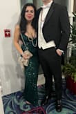 I needed a long dress for a Mardi Gras ball, and this one was just right! Shipping is fast, and quality is always great! Better than more expensive dresses. I would make sure you size up if you have wider hips. For the chest area, you can adjust the dress with the strings on the back, which helps a lot. - Rita M.