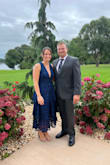 I loved this dress! It fit perfectly! Fit and flare style is tighter at the waist and flares at the hips. I loved the deep v! - Kaylee K.