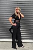 Love this bodysuit! It's sexy and classy! I'm a stylist and wore it to a high end hair show in Chicago! - Stephanie E.