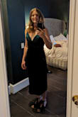 I wore this for a wedding, and it was super comfortable. I needed a bit of tape to help keep the straps in place, but otherwise, I loved it! - Katie K.
