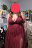 This dress is literally so pretty, I'm obsessed. The material is well made and it is beautiful! I will say for me it was a bit long, but it's something easily fixable (I'm also just really short). - Gracie S.