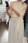 This dress was beautiful and perfect for my wedding. It fit perfectly and was so comfortable all day (and night). - Cindy R.