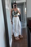 These are amazing pants. Really soft and comfortable. I love everything about them but I did find them a bit baggy. They still look great and I'll wear them happily. I love the hem cuff. - Amanda D.