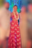 I wore this outfit to a Luau in Hawaii and it was perfect! I got multiple compliments and can't wait to wear it again! It fit true to size but the skirt was a little long so I wore it with heels. - Nicole G.