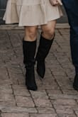 I loooove these boots! They do hurt with a lot of walking, but add in some soles or wear a thick sock and it should be okay! I wear them to places where I know I won't be walking a lot, and they are very photogenic! - Roopal K.