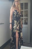 The dress is very elegant; it's perfect in length for me. The material is good quality, and the dress is fully lined. The wedding isn't till July, but I don't think I'll be looking for anything else; it's gorgeous. - Siobhan L.