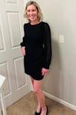 Absolutely love this dress; it fit perfectly and got lots of compliments. Wore for a work holiday party. - Lindsey B.