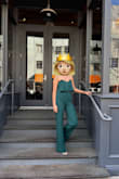 Y'all! If you are contemplating getting this, do it! First of all, all of my height is in my legs. Jumpsuits rarely fit. They are either too short or give me a camel toe! But this one fits like a glove and the inseam is long enough to wear my Sam Edelman heels! I wore it to a rehearsal/dinner and then to another wedding. I have gotten so many compliments and questions one where I got it. I feel good in it too! Buy. It. - Lyndie G.