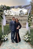 The dress looks exactly like the picture. It is beautiful, and it fits perfectly. - Monica R.