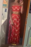 I love this dress, but it was a bit hard to find the perfect fit! It's definitely long, even for us tall girlies. I got the size small initially and it was a little snug in the waist and armpits, so I exchanged for a size medium. Then both the top and bottom were just a tad too loose. I need a size SMEDIUM! - Stephanie F.