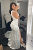 I got engaged a couple of weeks ago and we decided to elope and get married as one in our church with a private ceremony. I love this dress. It came so fast and I will be saying I do! - Alyssa N.