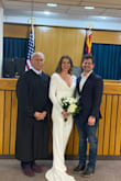 Absolutely loved this for my courthouse wedding. It was stunning and fit perfectly. - Elizabeth S.