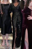 This is a must-have dress for fancy events! The plunge neckline, leg slit, and sequins make this an unforgettable look. The neckline even thoughtfully has sticky tape on the underside to ensure it stays in place, just the kind of attention to detail that keeps me coming back to Lulus. - Bhavani S.