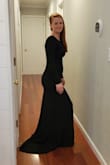 This dress is exactly what I was looking for!! I'm planning on wearing it for my and my husband's anniversary photoshoot in the fall! It fits perfectly and I am 5ft 3 1/2 and 125lbs with a 34B bust for reference. I will wear heels and it will still be a good length for walking in! I am so excited for this occasion to wear it! Lulus rocks all of these lovely gowns for a fraction of the cost!! - Hilary B.