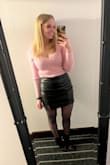 Love! A must-have for the closet, so cute and can go with anything. Perfect length, not too short. Love the little slit in the front. I've already worn it 3 times since I got it! - Savannah W.