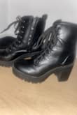 I fell in love with these shoes! It's so hard for me to actually spot a nice pair of shoes and decide quickly if I want to purchase but when I saw these I had to buy them! These are the most perfect boots I have ever seen and worn. I love them so much and I always get compliments! Thank you so much. - Nora