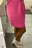 I wore this out for a Galentine's dinner. Cute and hugged my feet, so they felt nice on. I always order a half size up (8.5) for comfort but these were fitted like my original size (8). So I'd order at least two 1/2 sizes up in these. (9). It still fits great since I already ordered up. Looked great with a dress! The only other thing is the bottoms are super smooth. I went outside and scraped them on the cement to gain traction so that I wouldn't slip while out. So keep that in mind as well. - Sheena W.