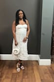 I loved this dress. The top was a bit big but besides that, the dress fit great. - Amoy C.