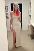 The bow detail on these shoes adds a feminine touch to these neutral shoe! I wore them to a gala recently and they were so comfortable and looked great with my Lulus gown! - Katy M.