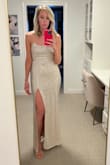 I got SO many compliments when I wore this dress! I had a charity gala so I bought this dress and it was perfect in every way! It fit perfectly and was so comfortable. Everyone loved it! - Katy M.