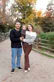 Love this sweater so much! Worn for our Christmas card pictures, and it looked so cute. Runs a bit large, but I loved the look. - Melissa