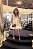 I wore this outfit on a cruise as my Valentine's outfit. I love the fitting. So comfortable, and cruise people love it; I received so many compliments. - Jijie P.