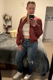 This jacket was heavier weighted than anticipated, in the best way! I love the color and fit. - Jennifer C.