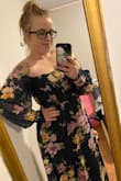 I used Lulus fit guide, and it fit like a glove! This dress will be my go-to dress this summer - Petra S.