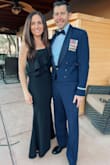 This dress was a little long on me. I am 5'5, 130-135lbs, and I had it hemmed about 2 inches up and still wore it with 3-inch heels. Otherwise, the small fit perfectly, and I received a lot of compliments on it. Definitely a buy! - Elizabeth R.
