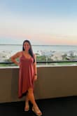 Super comfortable!!! A little big, wish I got a smaller size, but overall, it's exactly what I was looking for a beach Valentine's Day dinner!! - Alaina F.